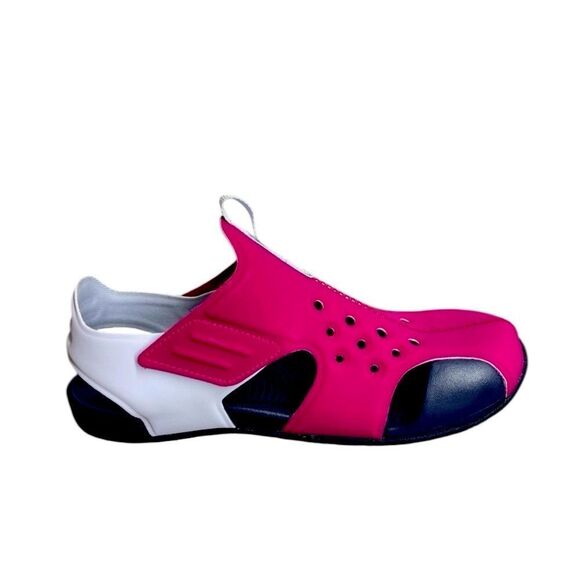 NIKE Sandals Sunray Protect 2 Water Beach pool Fireberry Youth Size 13 - Picture 10 of 10